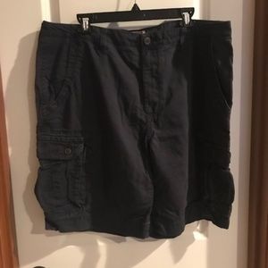 Men's Blue Cargo Shorts